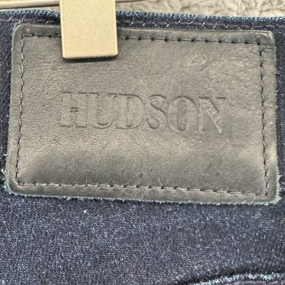 Hudson Mens Blake Slim Straight Jeans Dark Wash Denim Size 36 - Picture 5 of 10